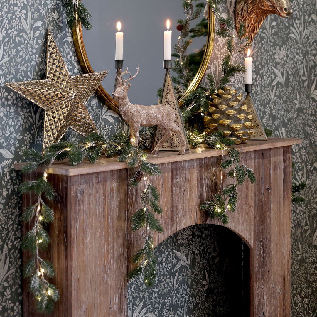 Chic Antique – Grimaud Deko-Kamin aus recyceltem Holz
