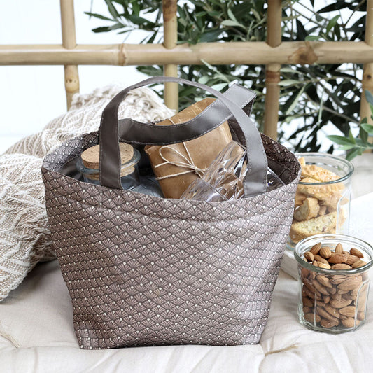 Chic Antique – Pessac Kühltasche | Isoliert & Stilvoll | Mocca Braun