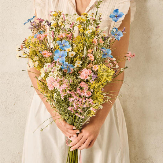Ib Laursen – Blume in blau/weißen Nuancen
