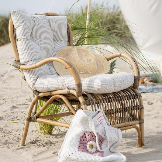 Ib Laursen - Sessel Rattan natur Jannie