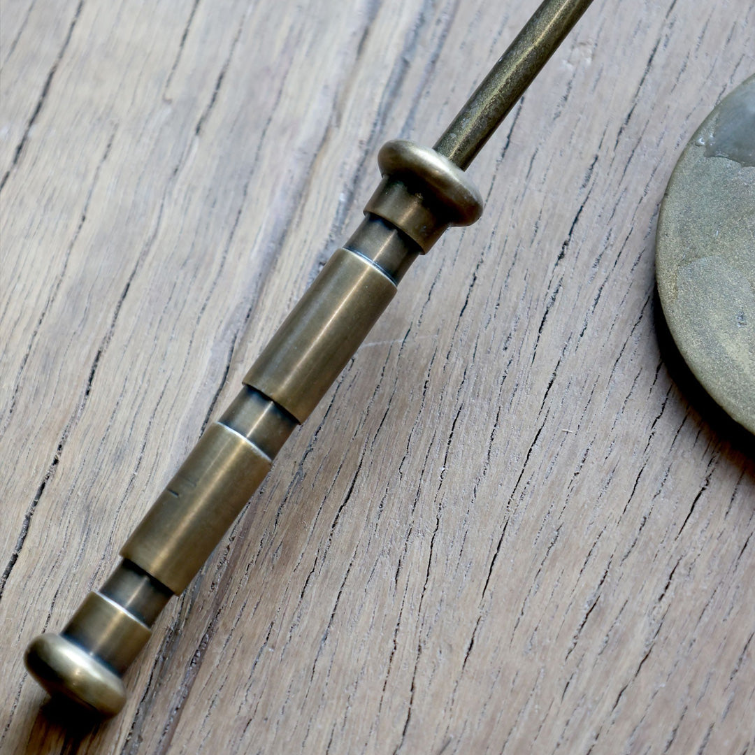 Kerzenlöscher in antik messing – L 22 / Ø 4 cm