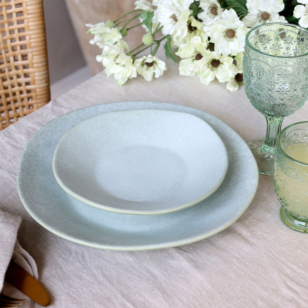 Chic Antique – Valence Essteller 6er-Set Ø27 cm in Verte