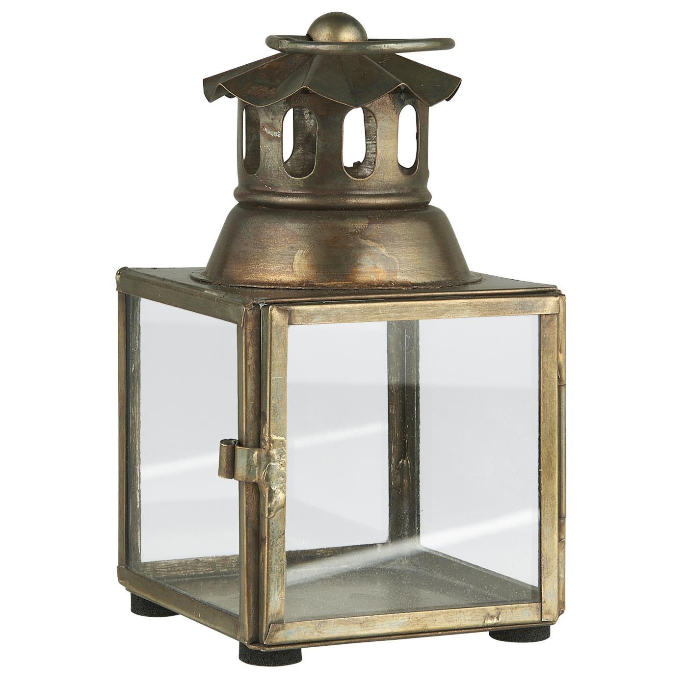 Ib Laurse - Laterne Mini mit gewelltem Schornstein 12x7 cm
