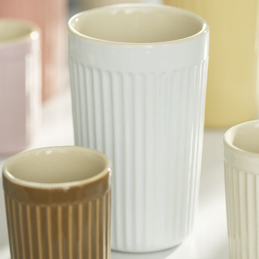 Ib Laursen - Café Latte Becher Mynte French Grey