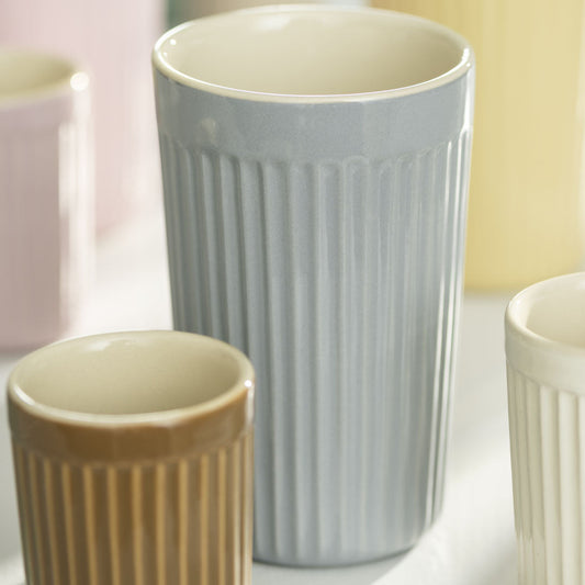 Ib Laursen - Café Latte Becher Mynte French Grey