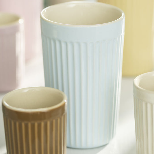 Ib Laursen - Café Latte Becher Minze French Grey