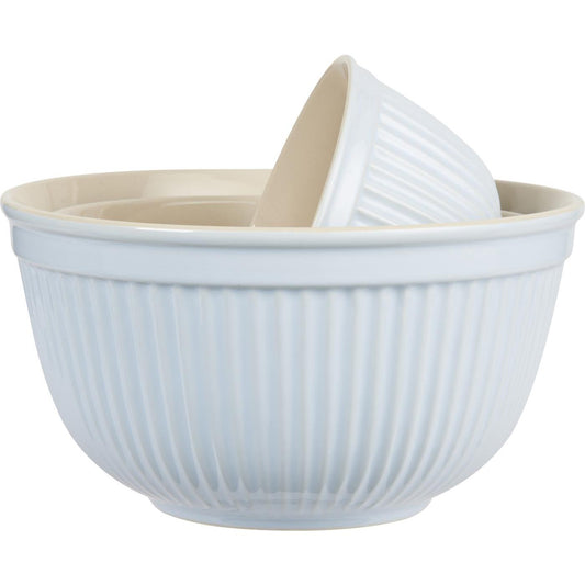 Ib Laursen – Mynte Schalenset aus Steinzeug Stillwater – 3-teiliges Set
