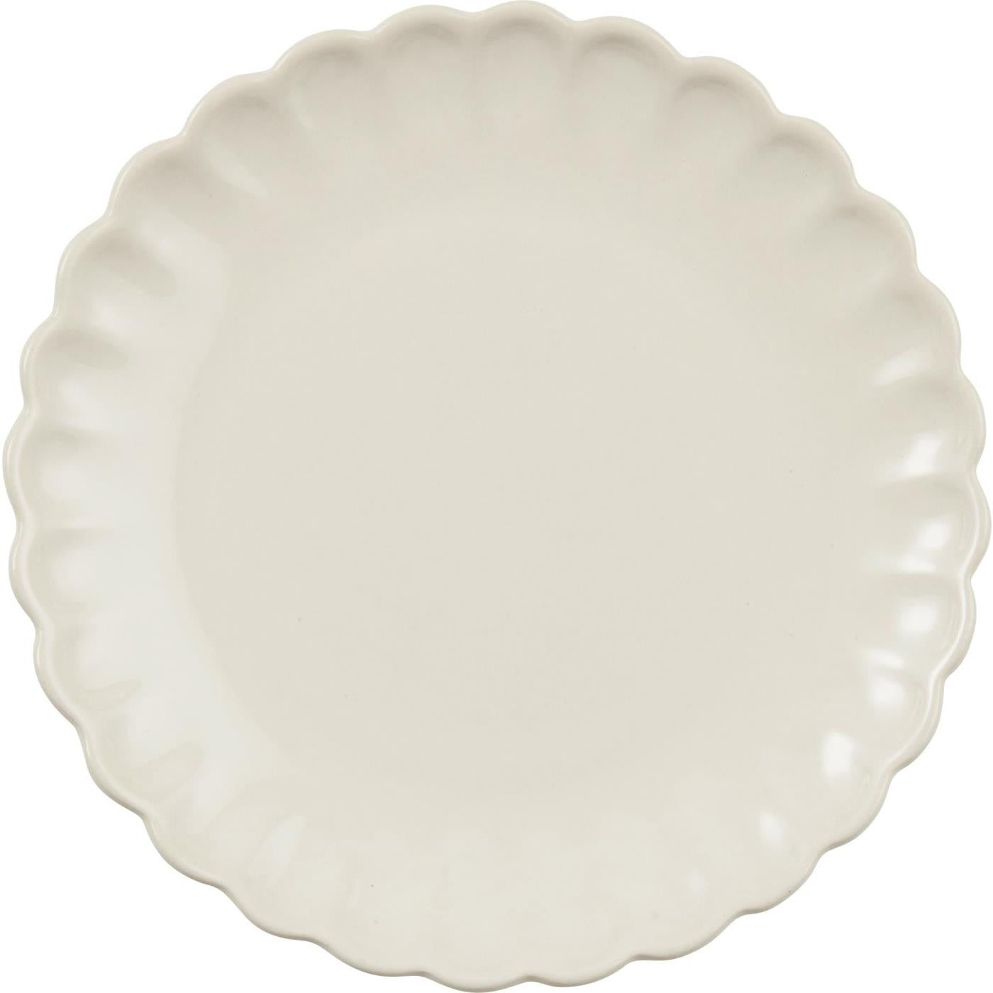 Ib Laursen - 4-Pack Teller Plate Butter Cream Ø19.5 cm