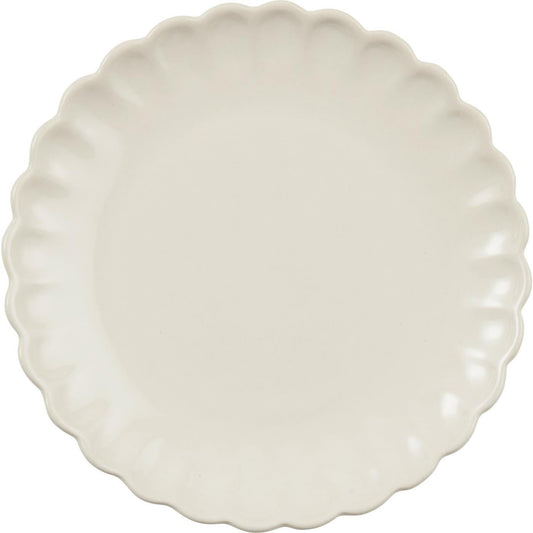 Ib Laursen - 4-Pack Teller Plate Butter Cream Ø19.5 cm