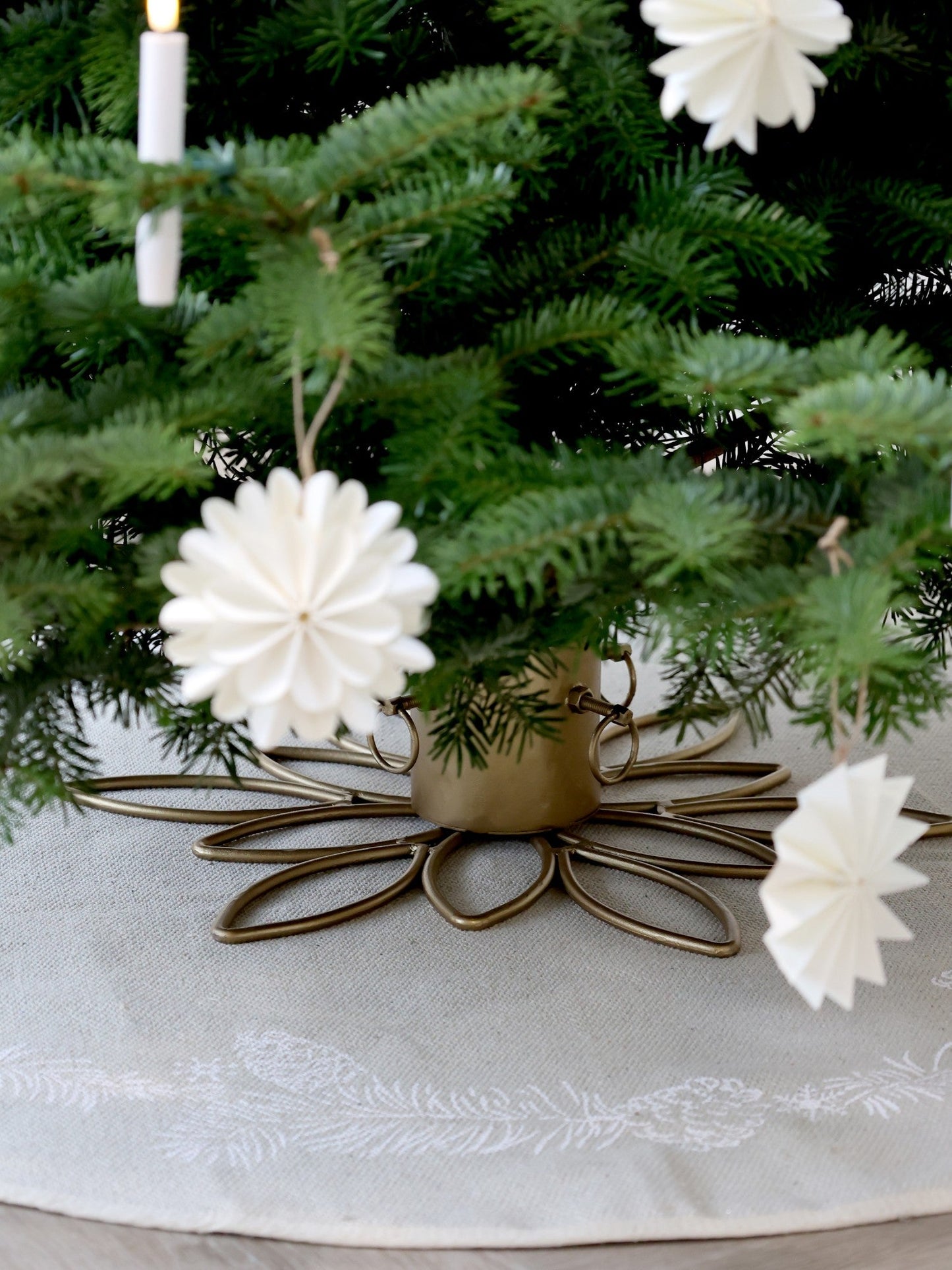 Chic Antique - Weihnachtsbaumständer Antikmessing