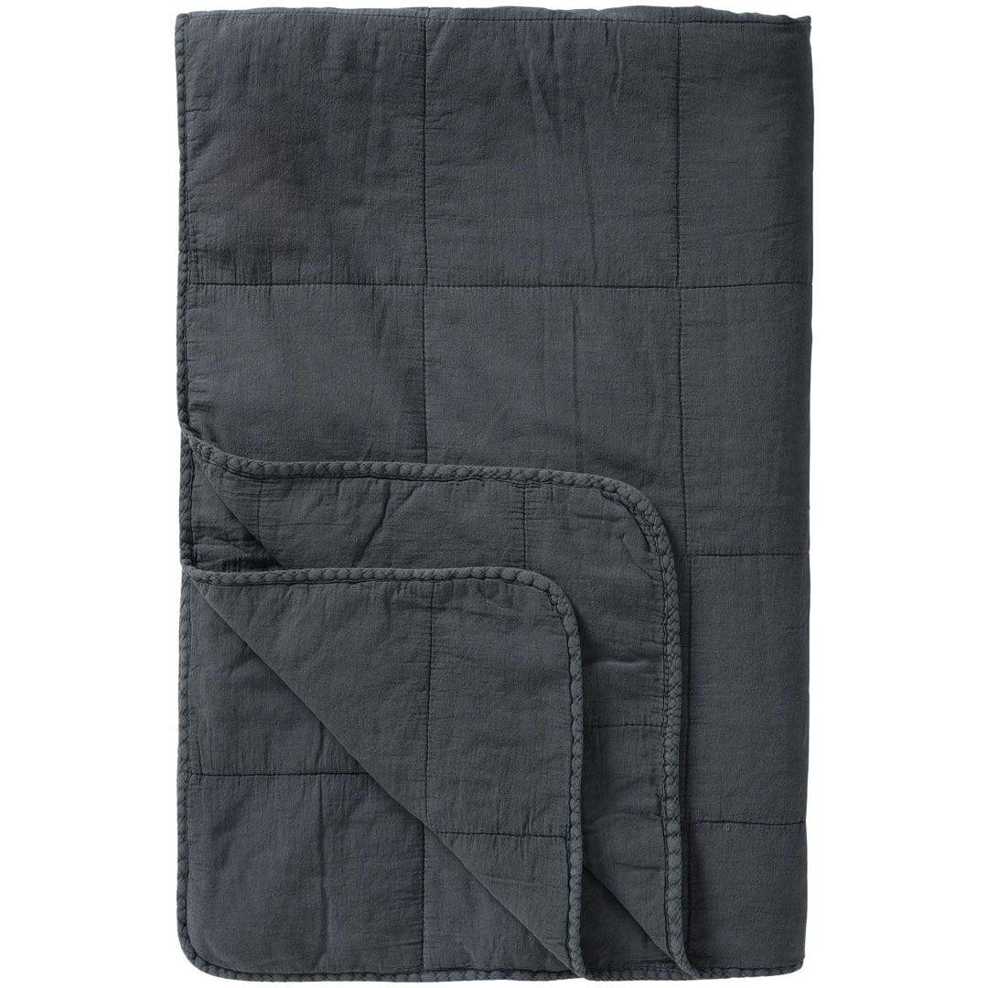 Ib Laursen - Vintage Quilt Steppdecke Historical Blue 130x180 cm