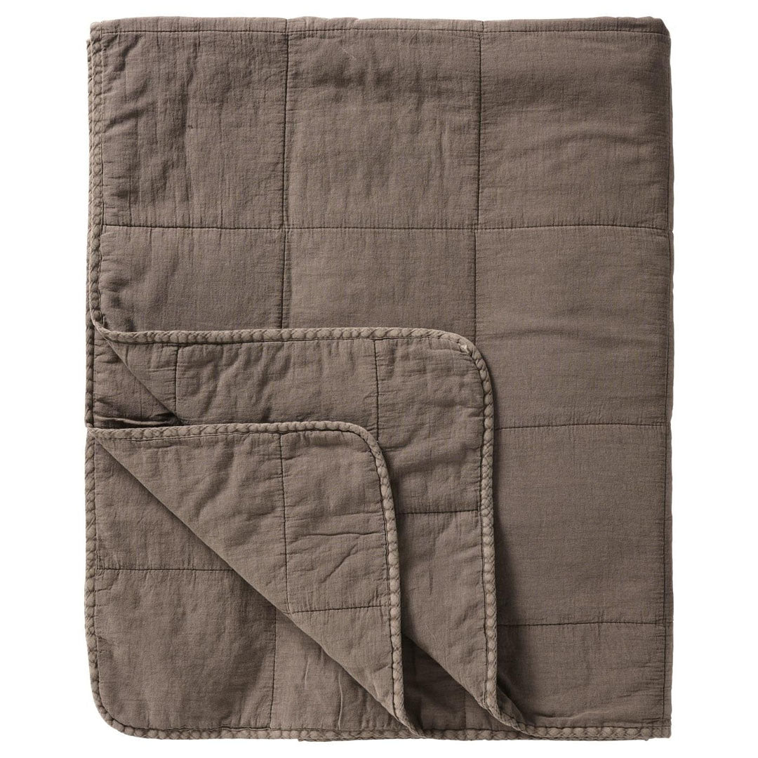 Ib Laursen - Vintage Bettdecke doppelt Soil 240x240 cm