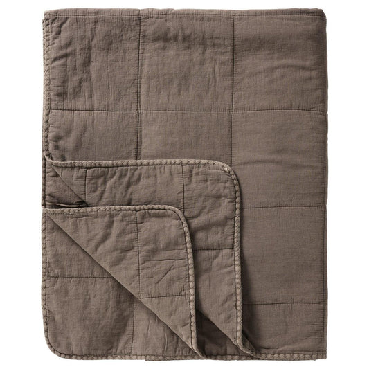 Ib Laursen - Vintage Bettdecke doppelt Soil 240x240 cm