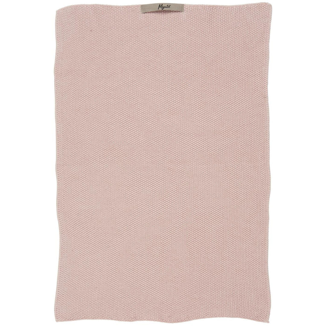 Ib Laursen - Gestricktes Handtuch - Rose Shadow 40x60 cm
