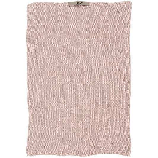 Ib Laursen - Gestricktes Handtuch - Rose Shadow 40x60 cm