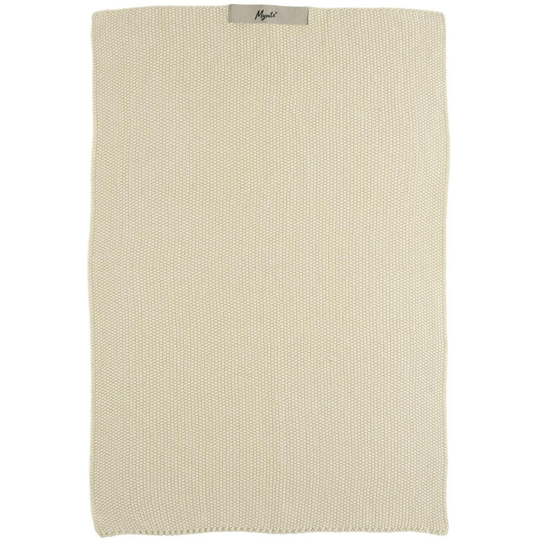 Ib Laursen - Handtuch Mynte Latte gestrickt 40x60 cm