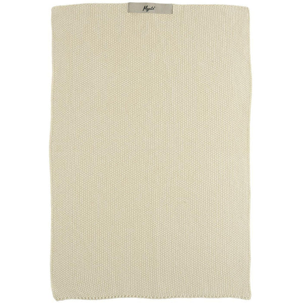 Ib Laursen - Handtuch Mynte Latte gestrickt 40x60 cm –