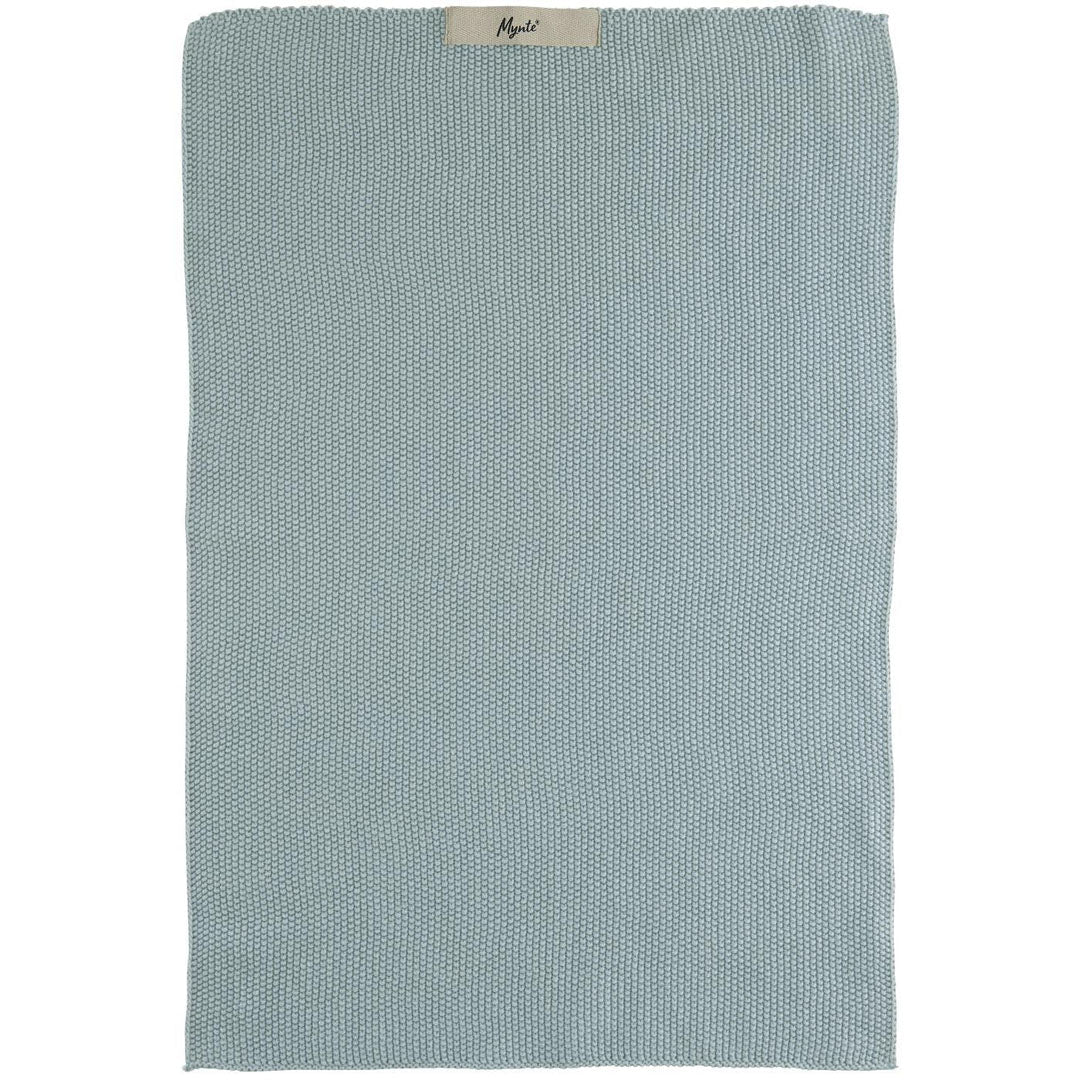 Ib Laursen - Handtuch Mynte Nordic Sky gestrickt 40x60 cm