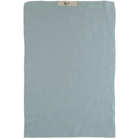 Ib Laursen - Handtuch Mynte Nordic Sky gestrickt 40x60 cm