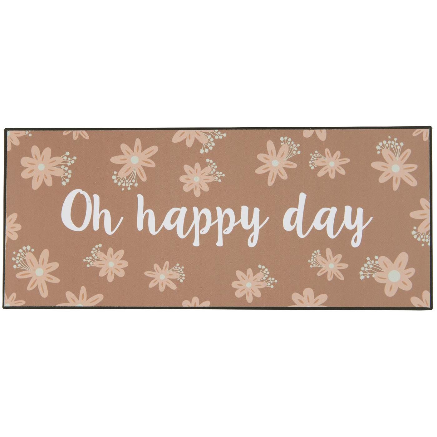 Ib Laursen - Geburtstag Metallschild "Oh happy day"