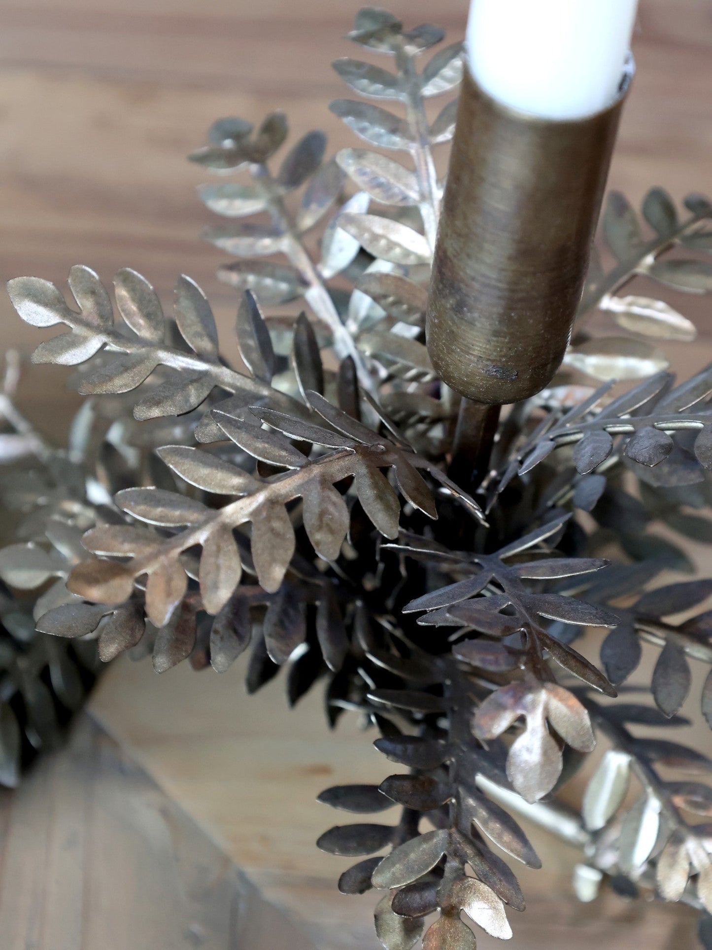 Chic Antique - Kerzenständer mit 3 Kerzenhaltern aus Messing
