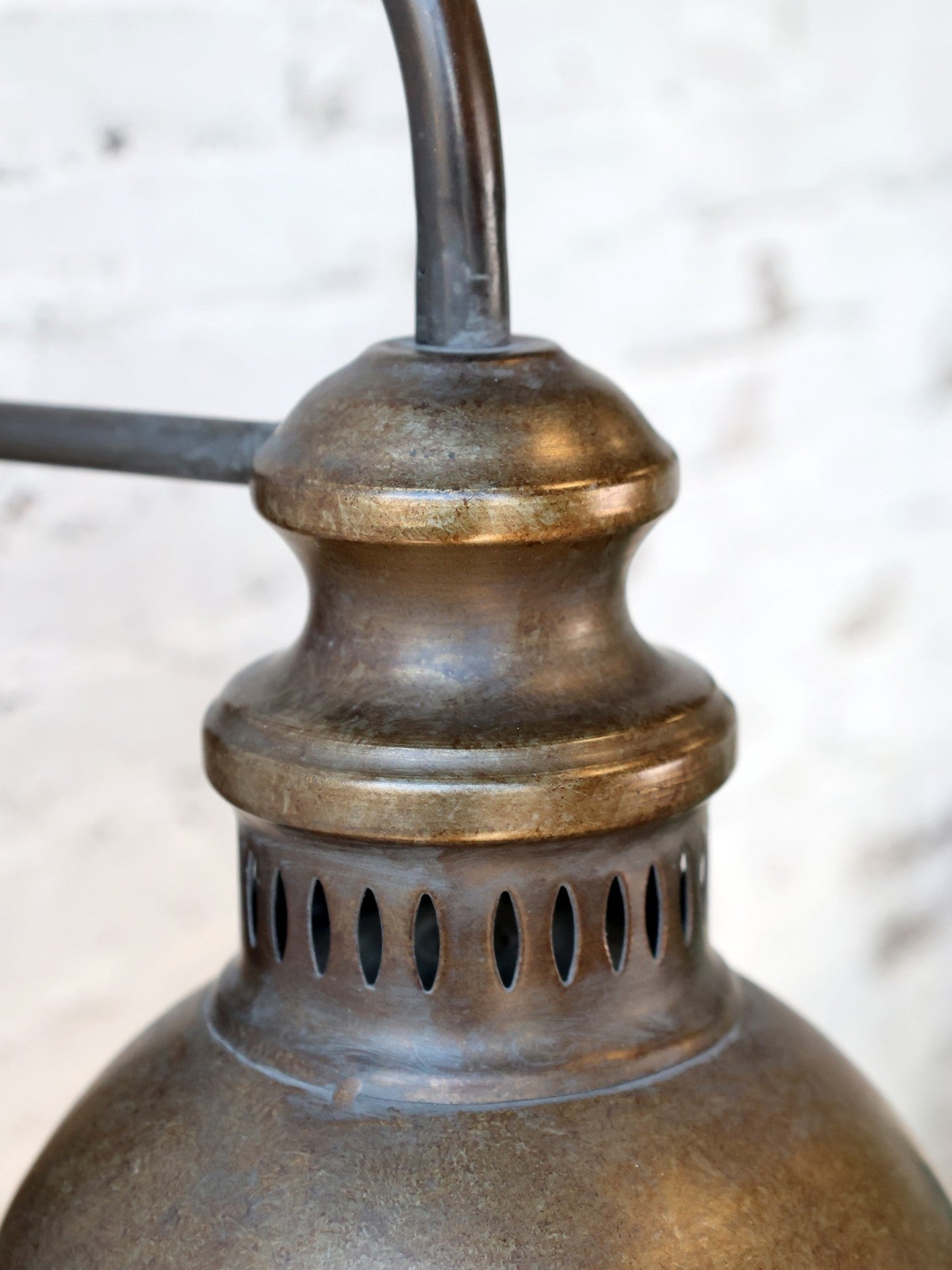 Chic Antique - Wandleuchte in Antikmessing H38 cm