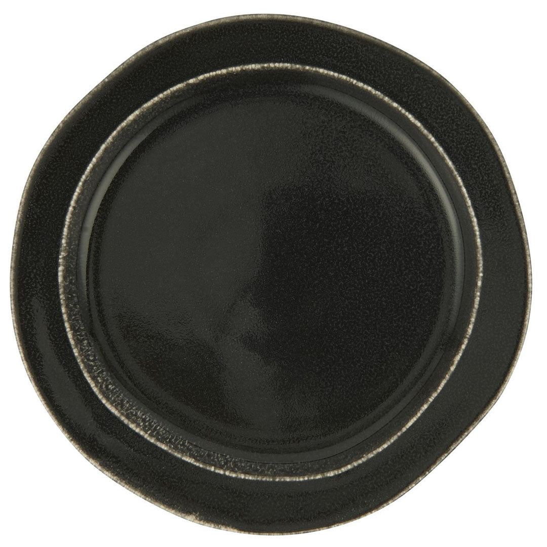 Ib Laursen - 6-Pack Frühstücksteller Antique Black Dunes Ø22