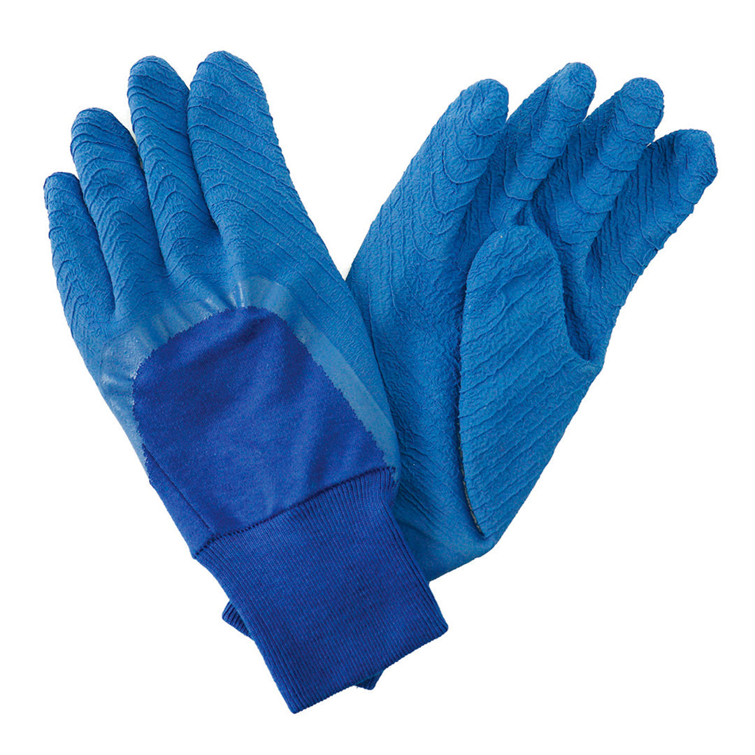 Marineblaue Allround-Gartenhandschuhe - Herren (L)