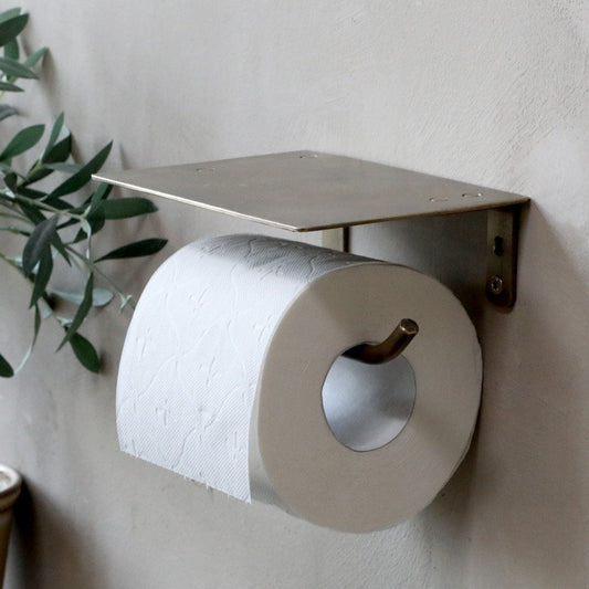 Chic Antique - Toilettenpapierhalter in Messing-Finish