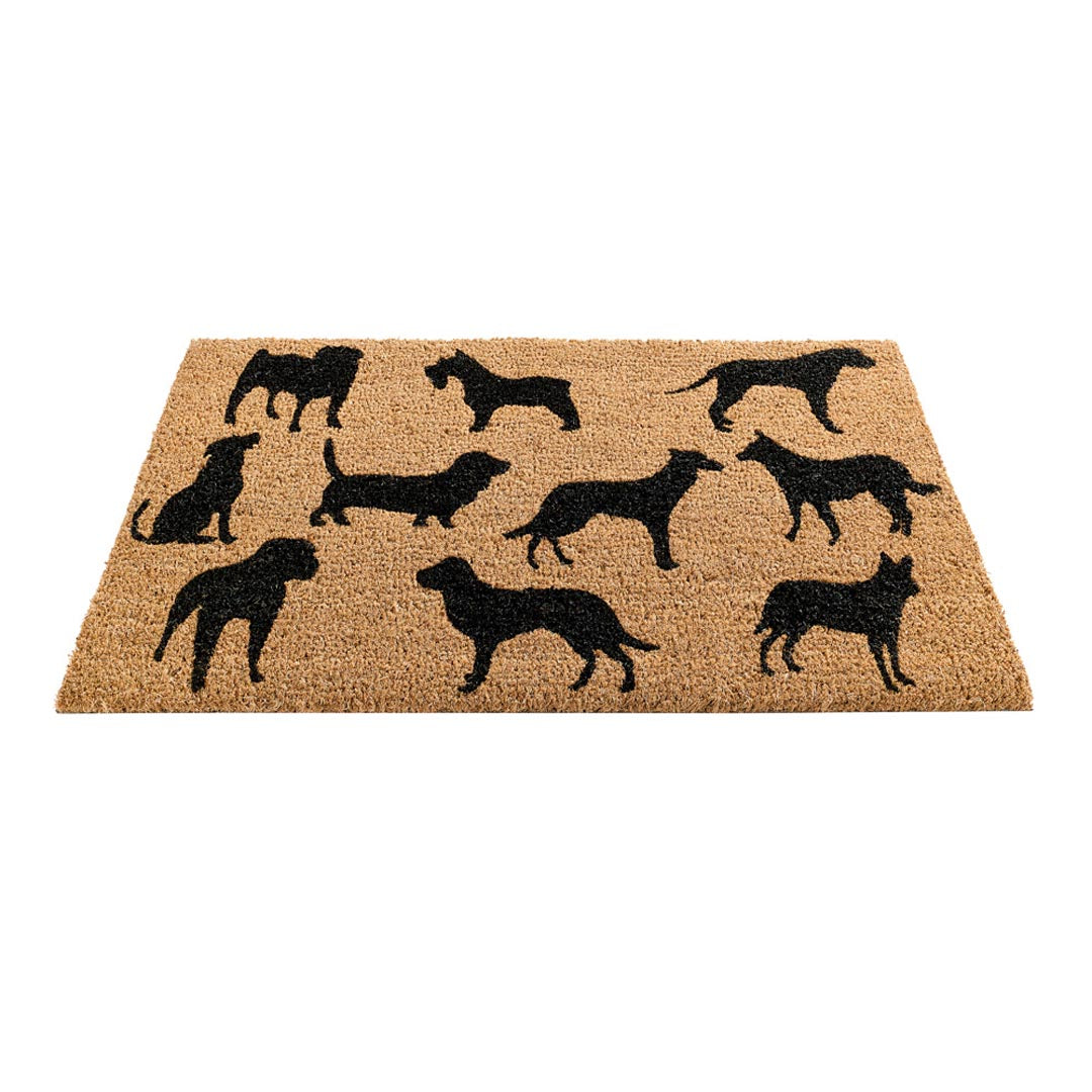 Kokosfußmatte Hund 45 x 75 cm