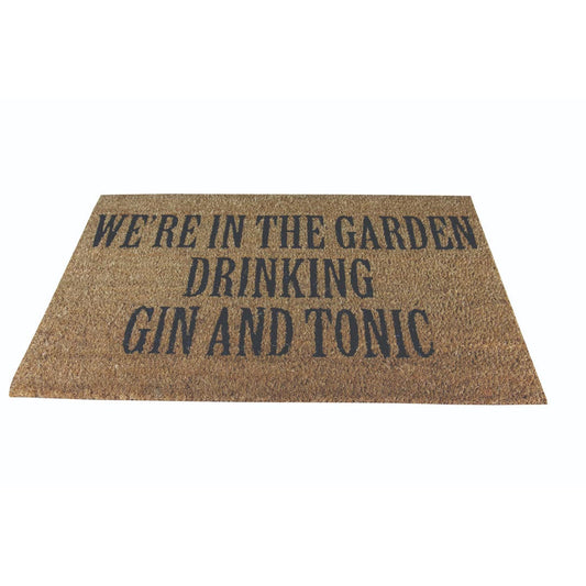 Kokosfußmatte Gin & Tonic 45 x 75 cm