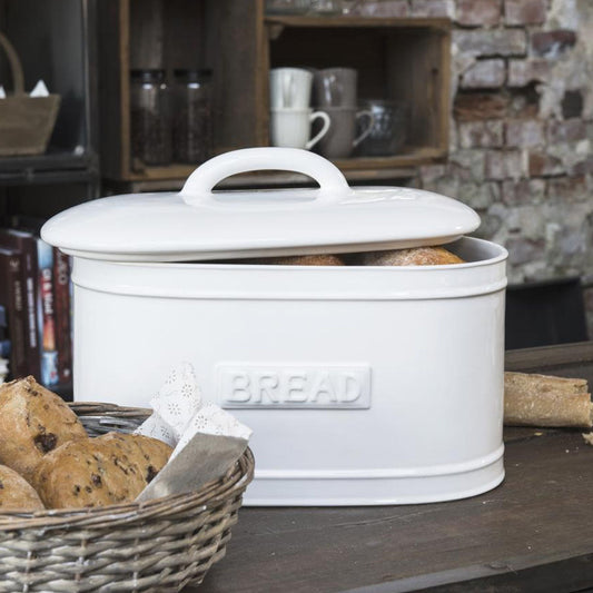 Ib Laursen - Brotkasten „Bread“ aus Keramik Weiß