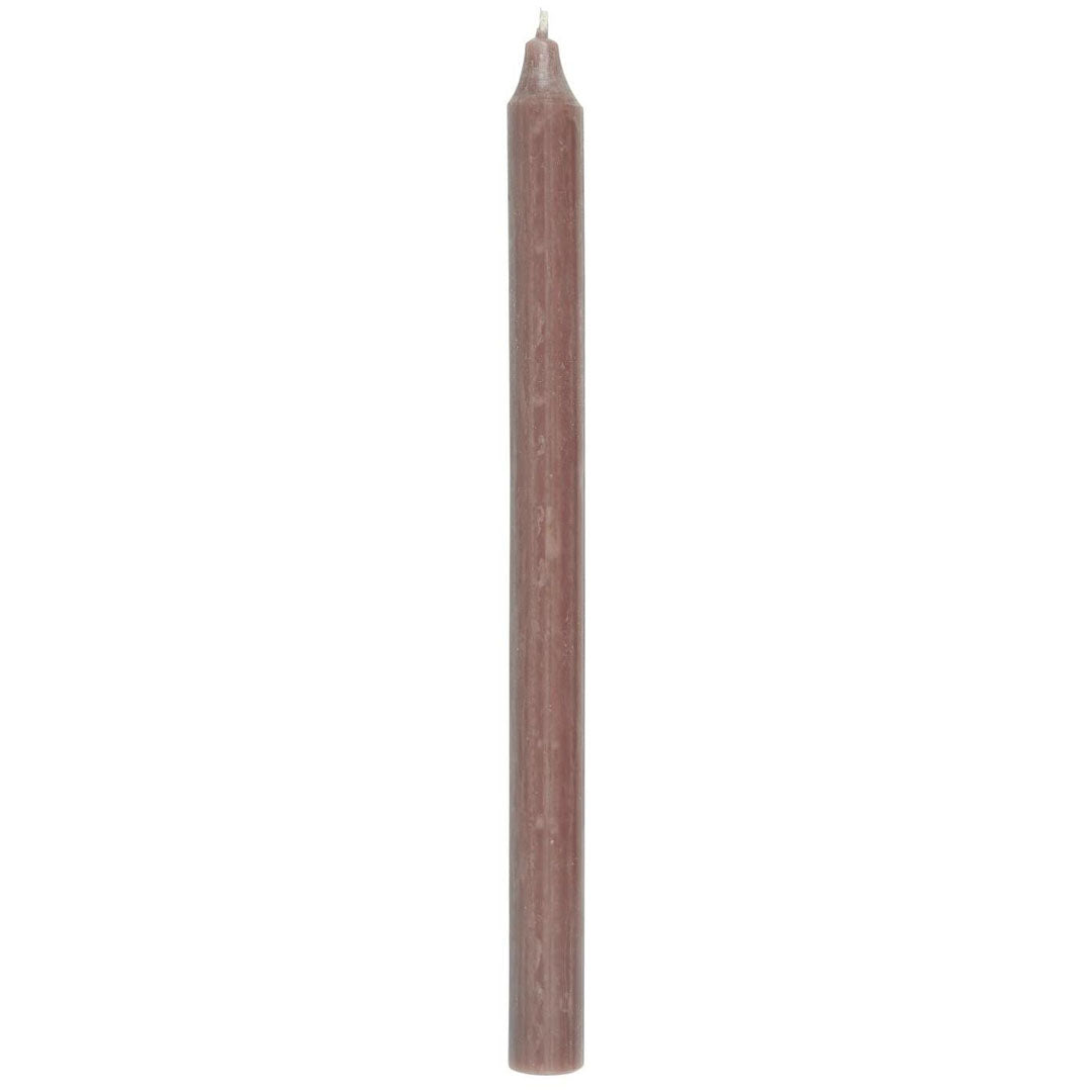 Ib Laursen - Stabkerze altrosa rustikal - 2,2x29 cm - 3 Stück