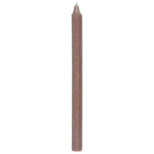 Ib Laursen - Stabkerze altrosa rustikal - 2,2x29 cm - 3 Stück