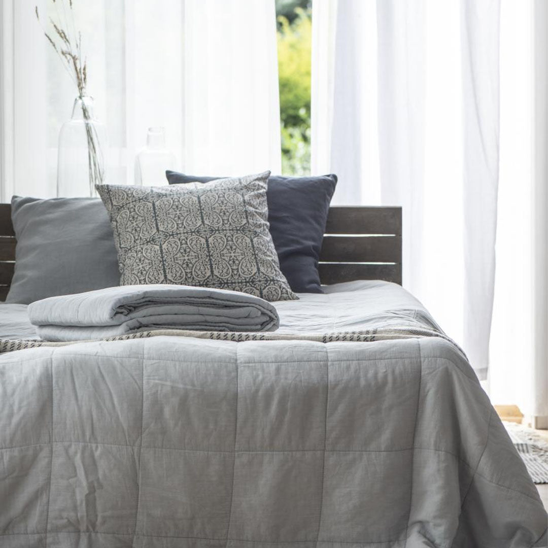 Ib Laursen - Vintage Bettdecke fog 240x240 cm